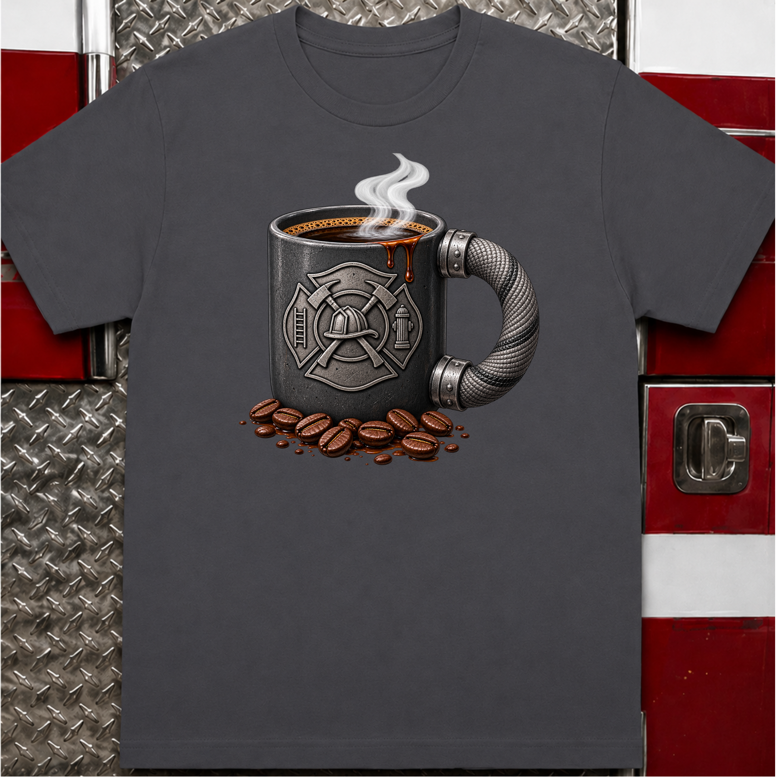 Hose Mug – Funny Firefighter Shirt