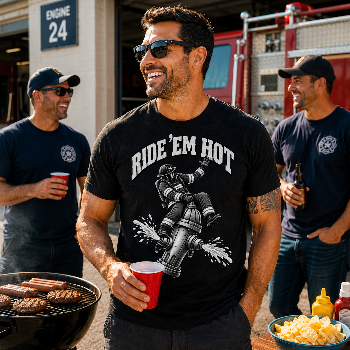 Hydrant Cowboy T- Shirt
