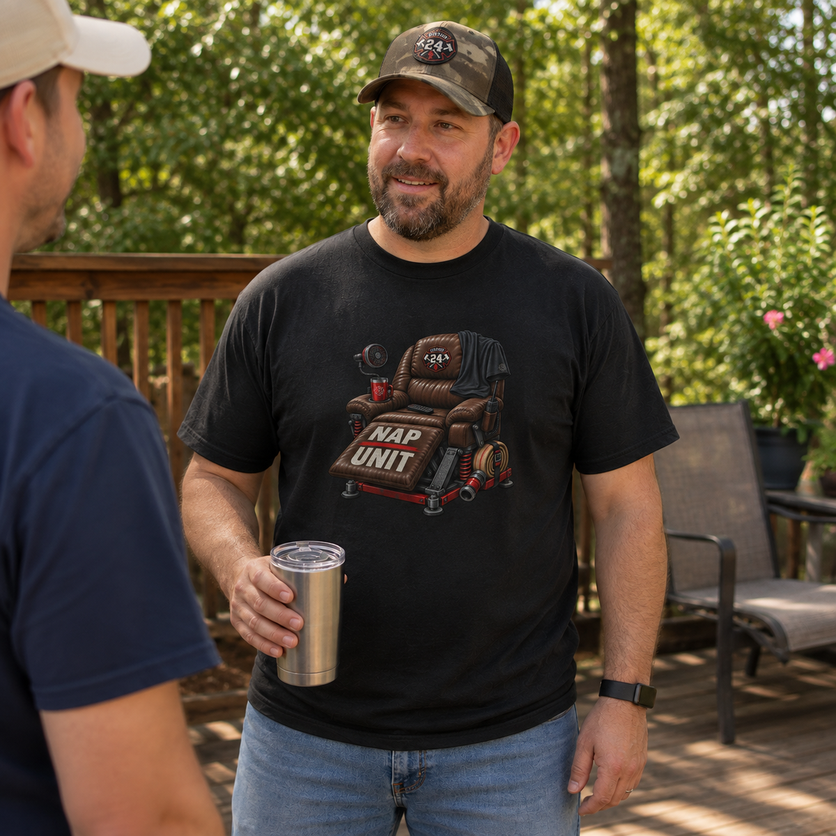 Swiss Army Recliner T-Shirt