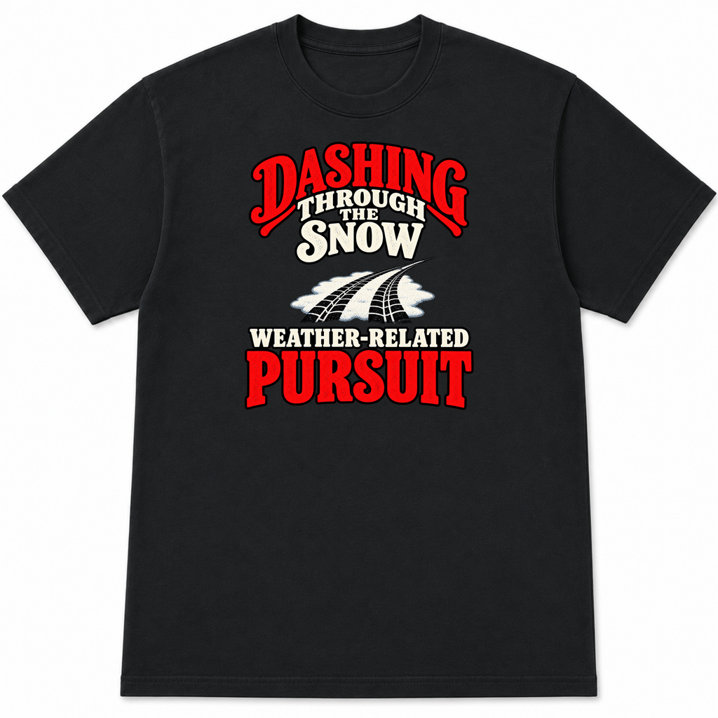 Dashing Through the Snow T-Police Shirt