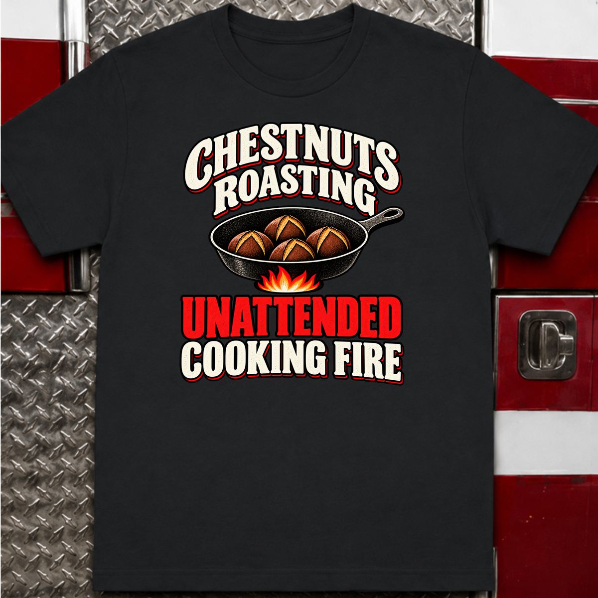 Unattended Cooking Fire T-Shirt