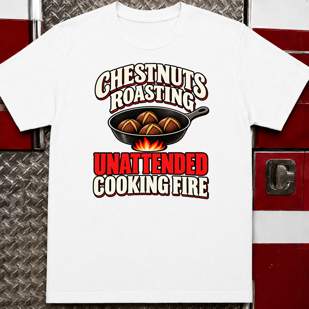 Unattended Cooking Fire T-Shirt