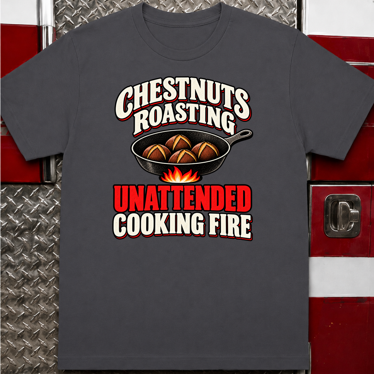 Unattended Cooking Fire T-Shirt