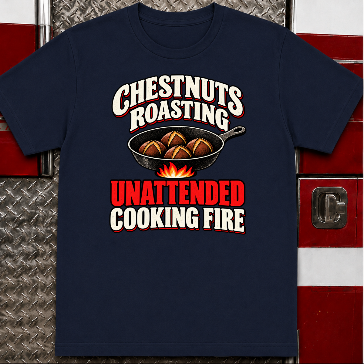 Unattended Cooking Fire T-Shirt
