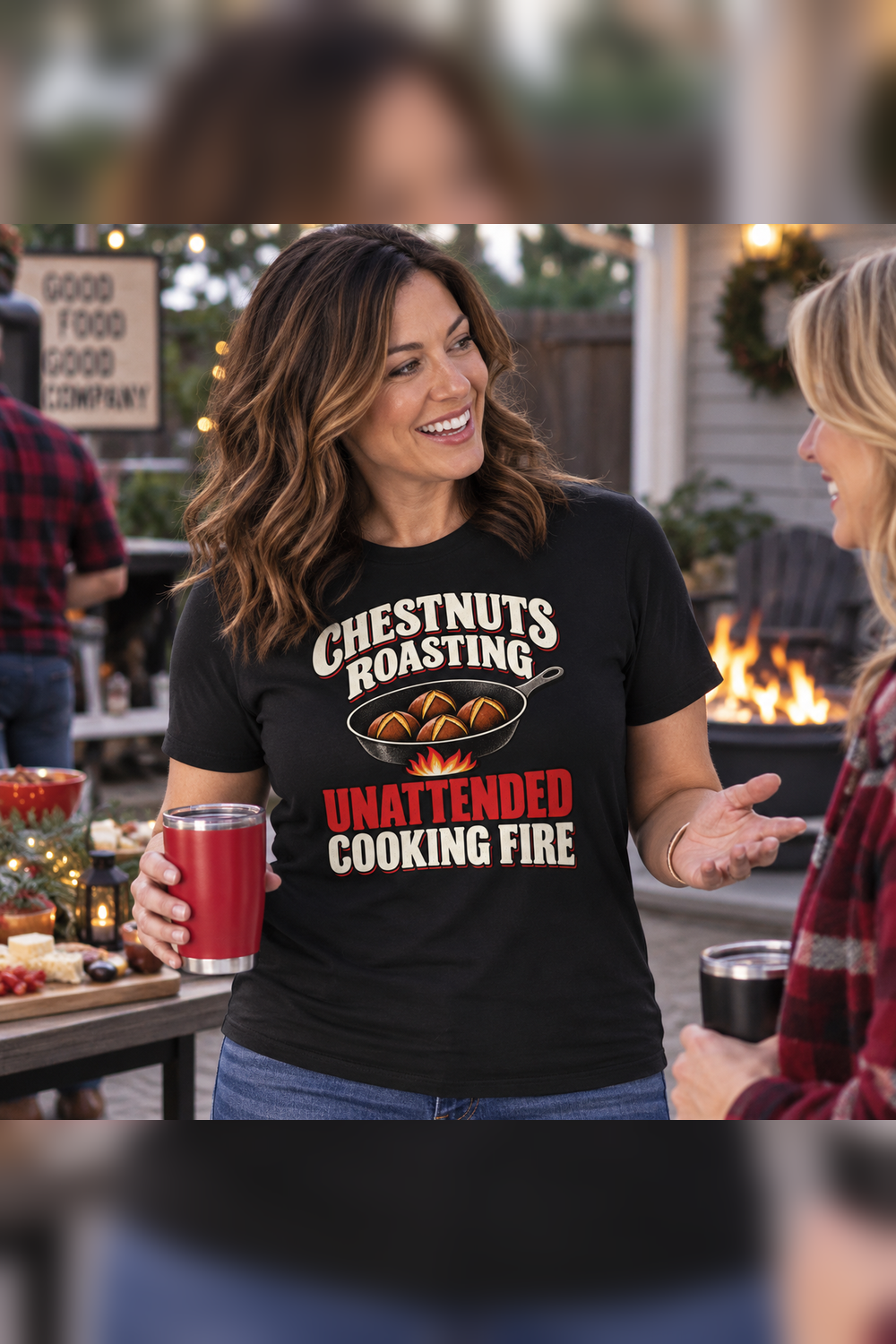 Unattended Cooking Fire T-Shirt