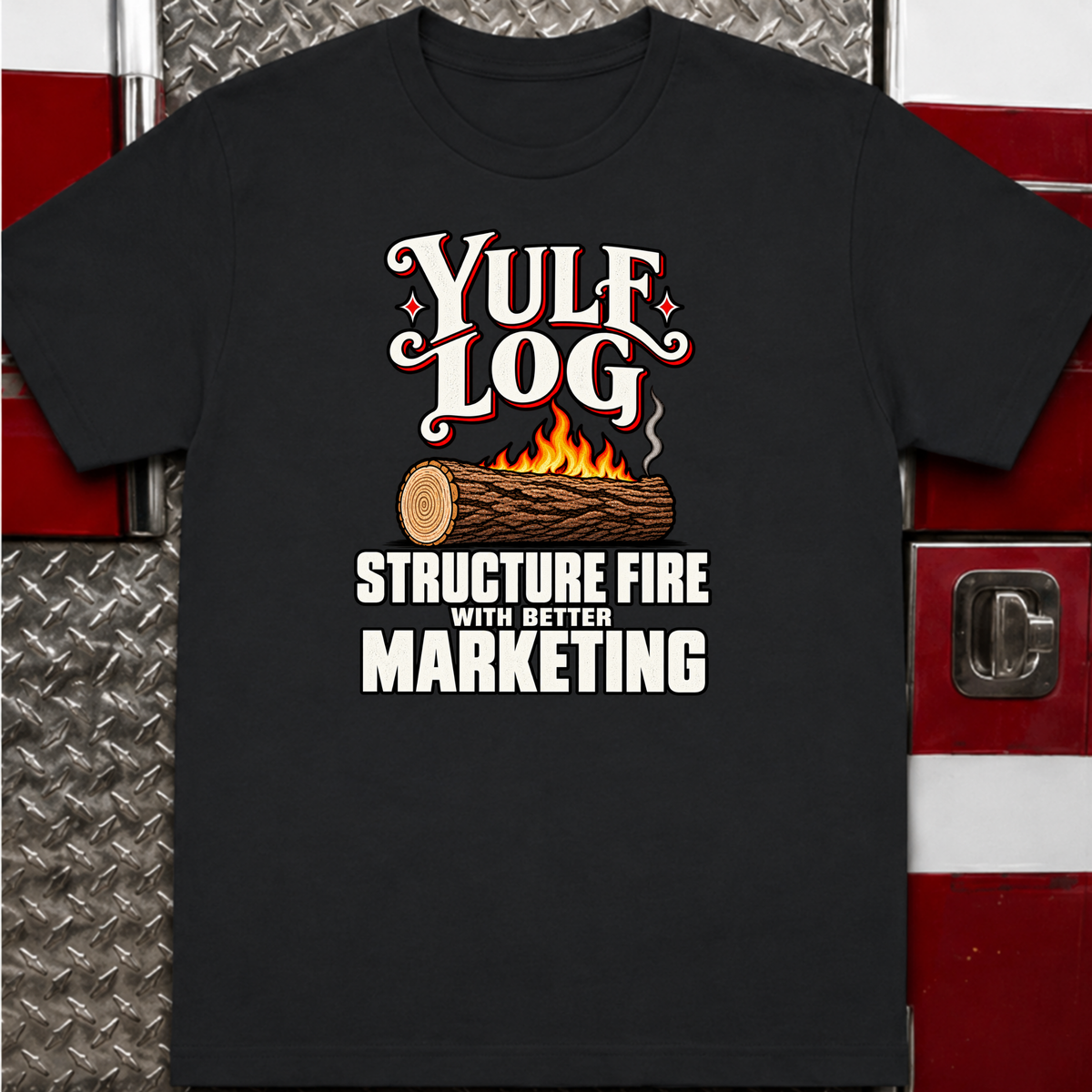 Yule Log T-Shirt