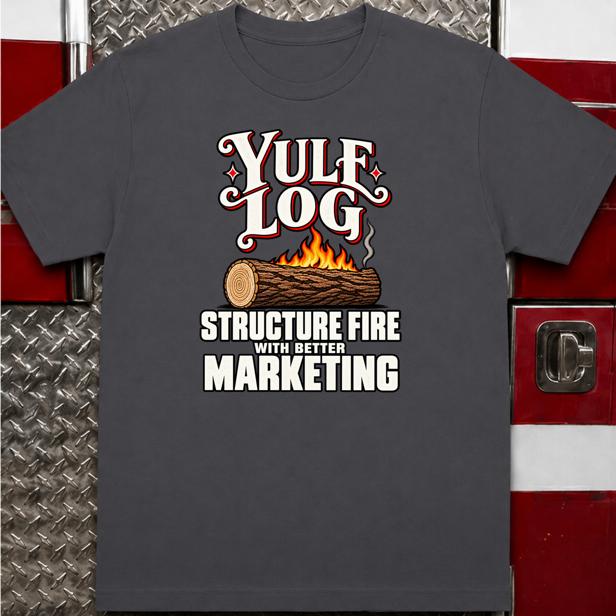 Yule Log T-Shirt