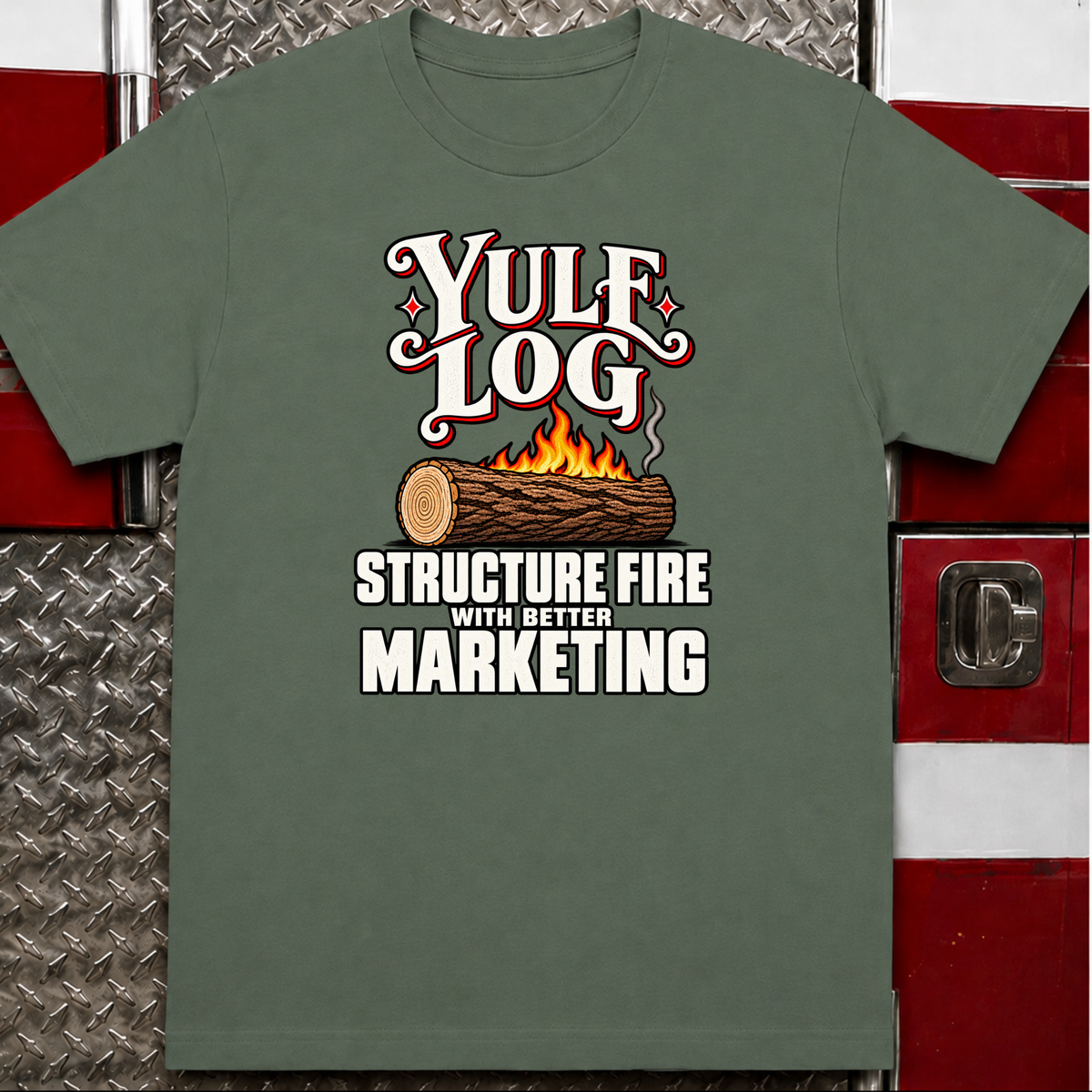 Yule Log T-Shirt