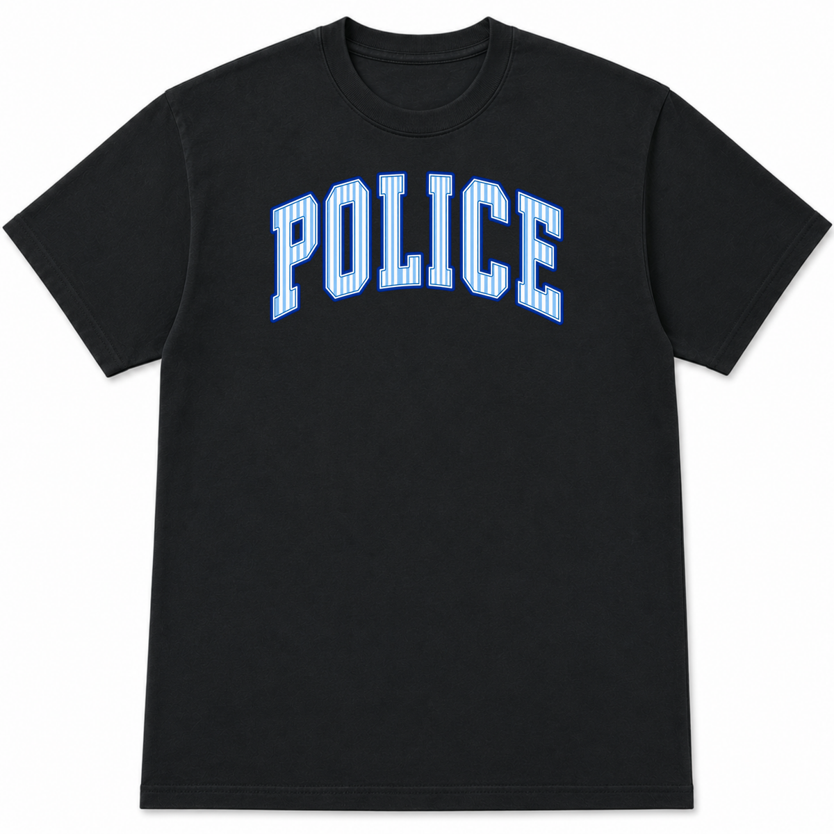 Police Striped T-Shirt