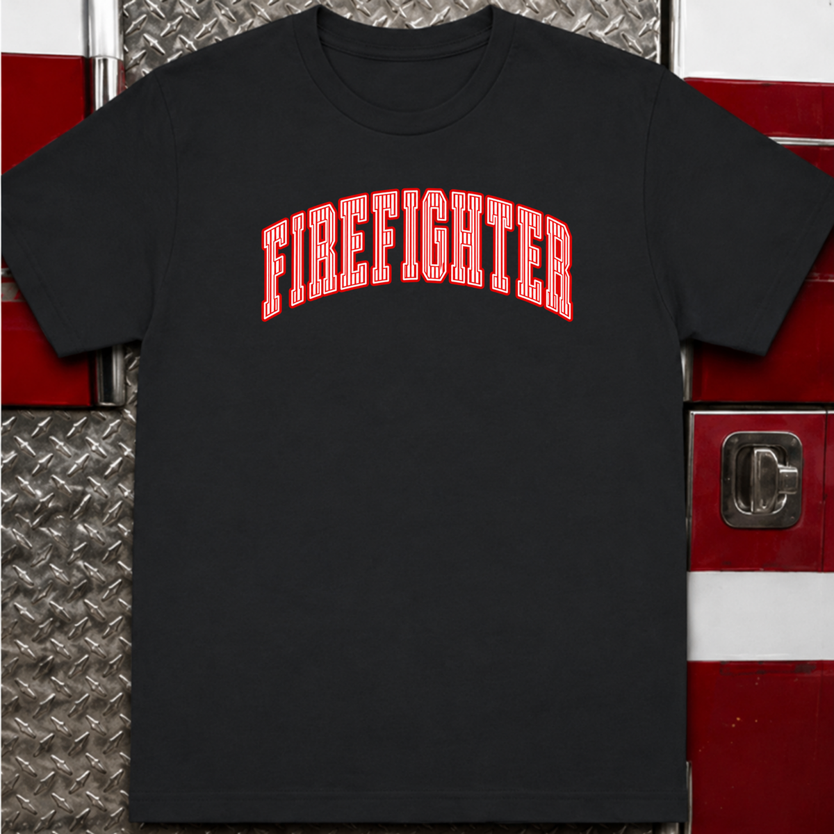Firefighter Striped T-Shirt