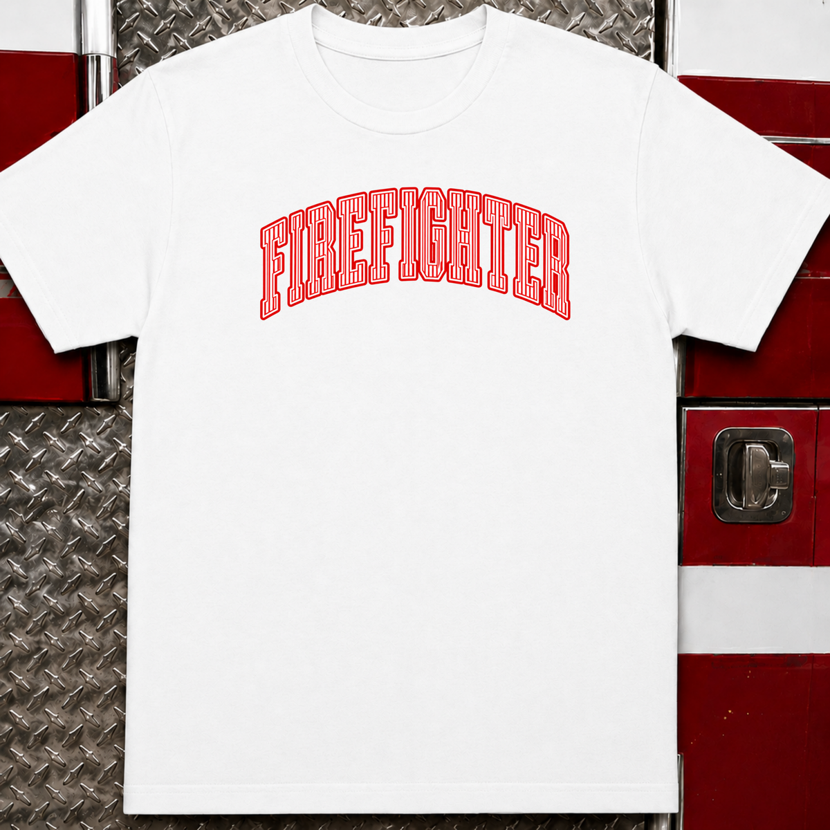 Firefighter Striped T-Shirt
