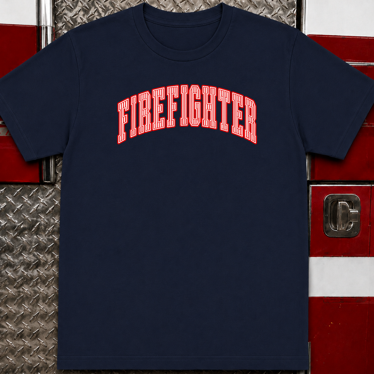 Firefighter Striped T-Shirt