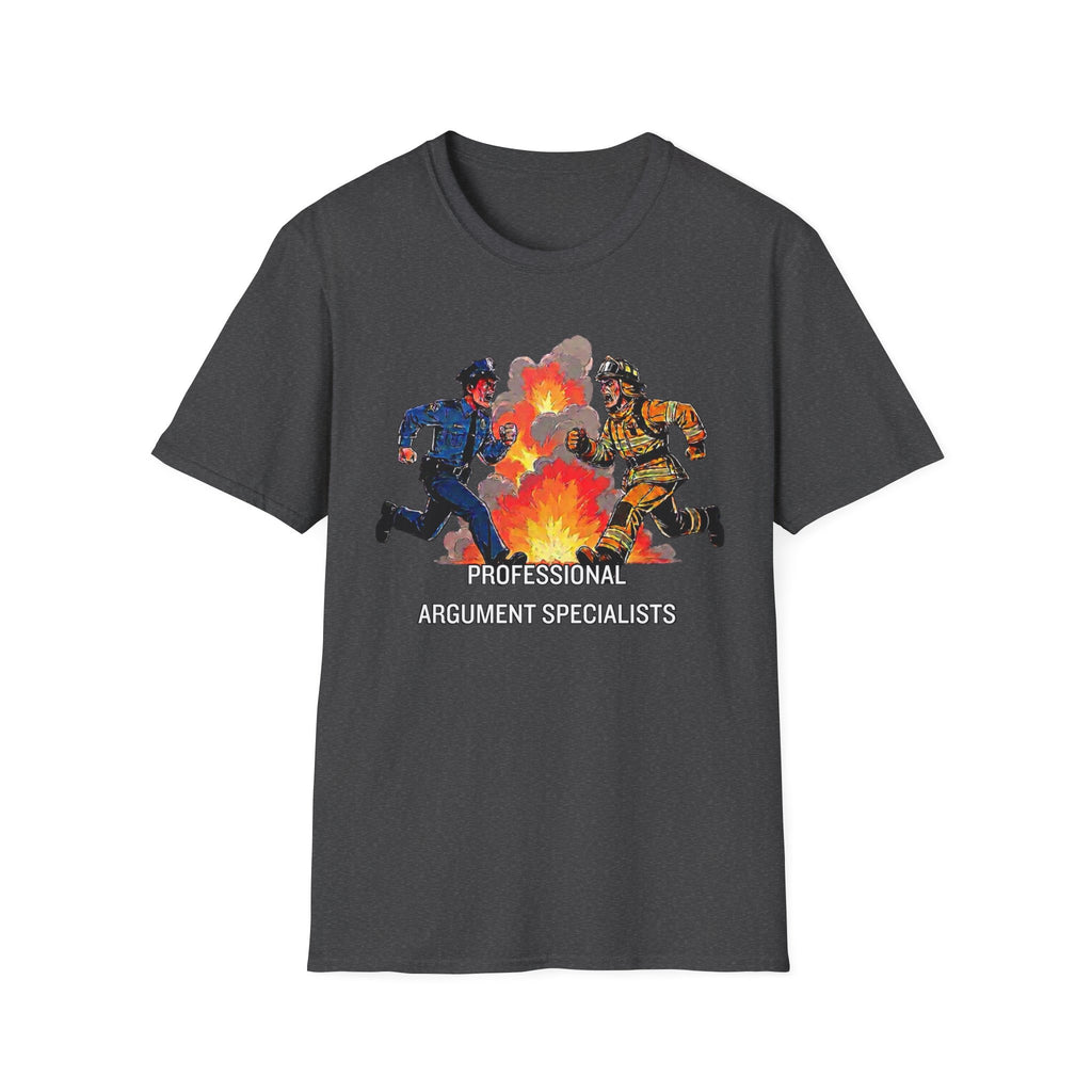 Professional Argument Specialists | Police vs Firefighter Rivalry Shirt