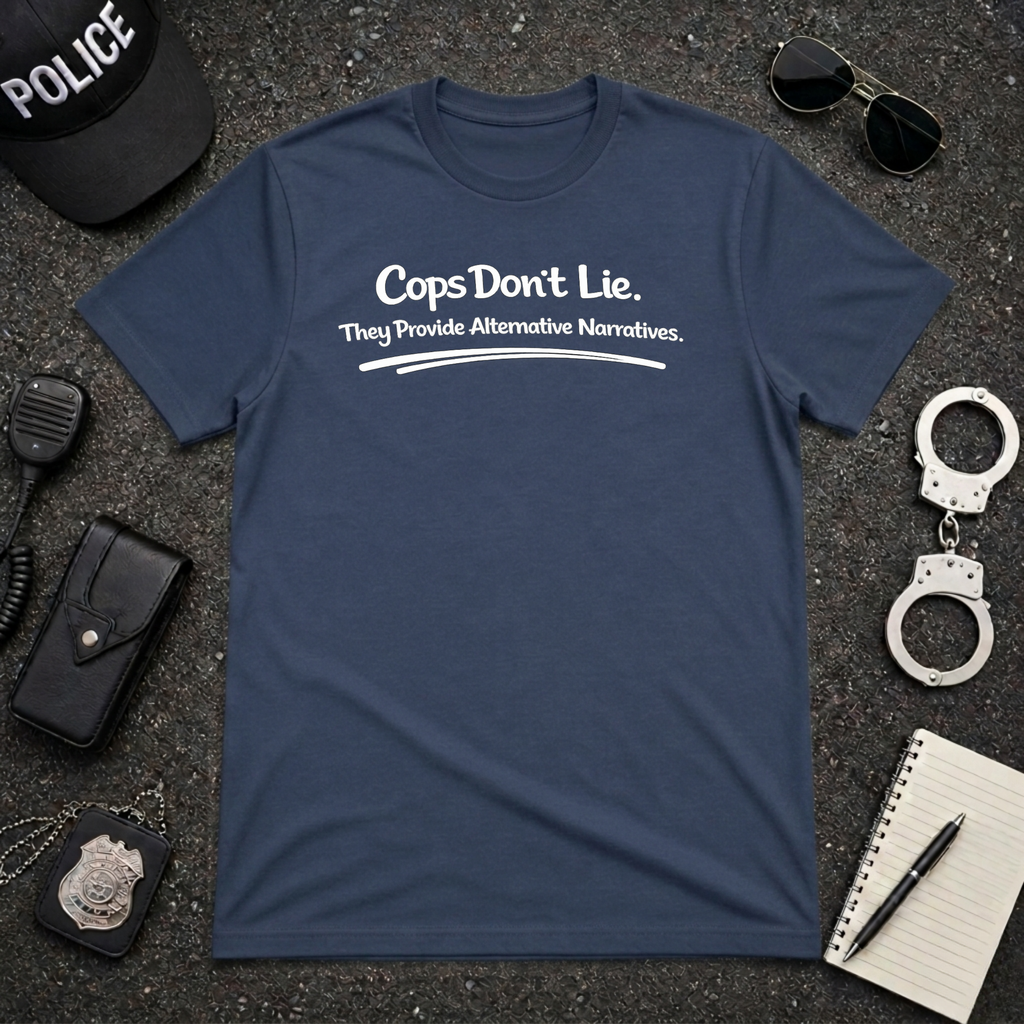 Cops Don't Lie | Funny Police Shirt