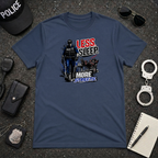 Less Sleep More Streets | Police Officer Shirt