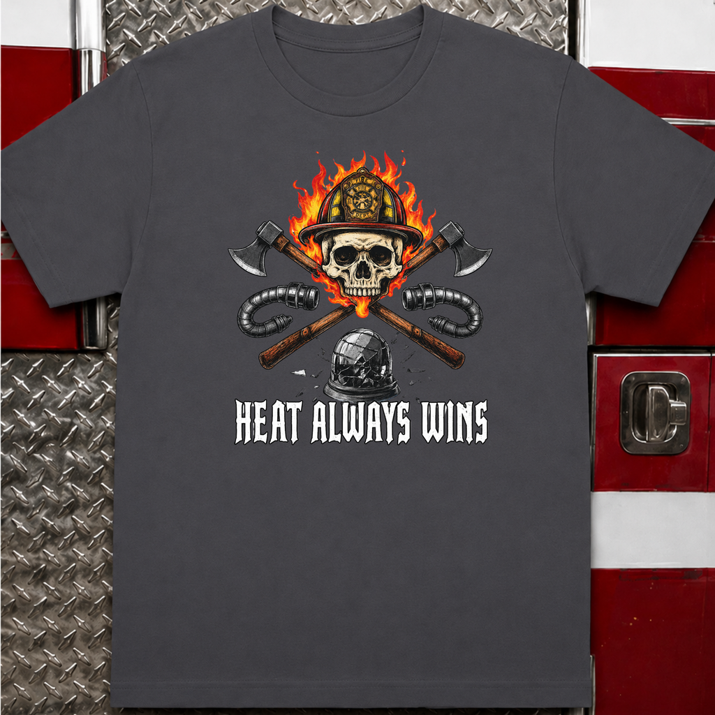 Heat Always Wins | Firefighter Pride Shirt