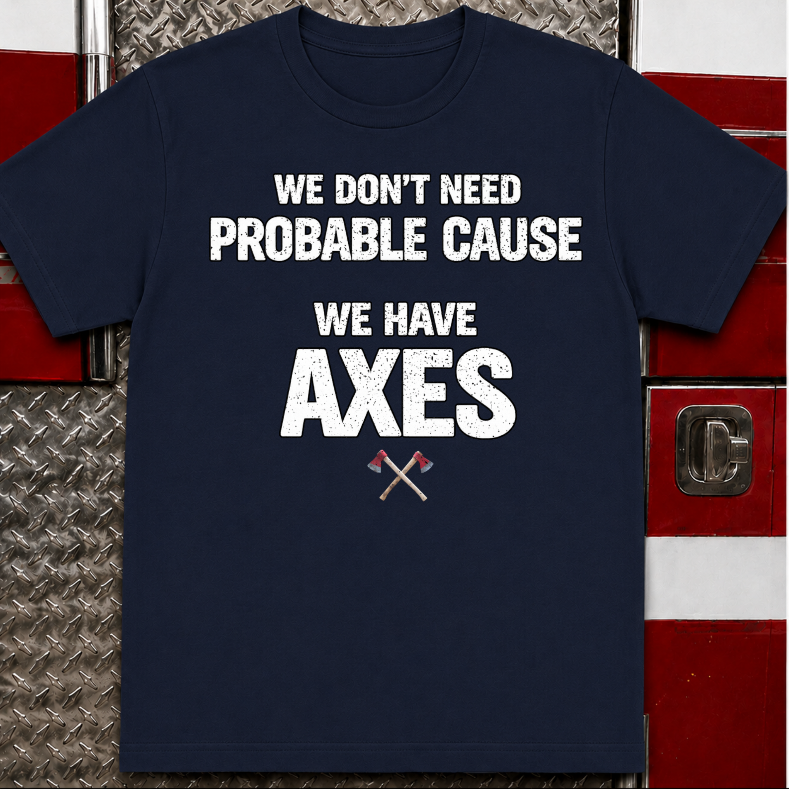 Cops Write Reports Firefighters Write History Tee