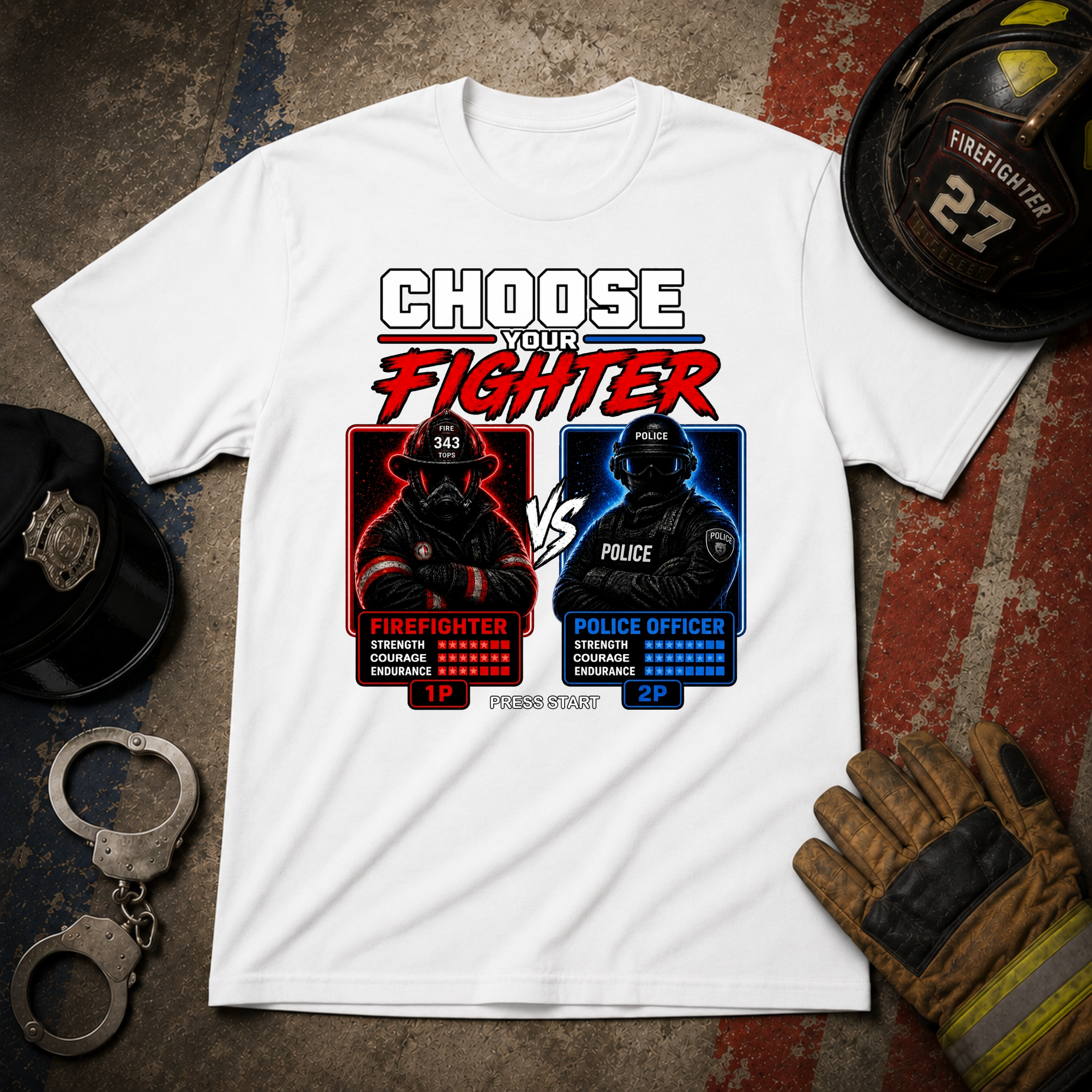Choose Your Fighter Tee