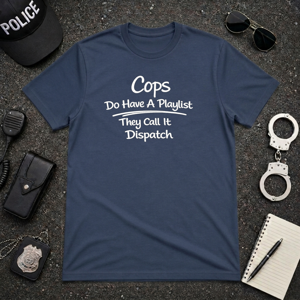 Cops Do Have A Playlist | Funny Police Shirt