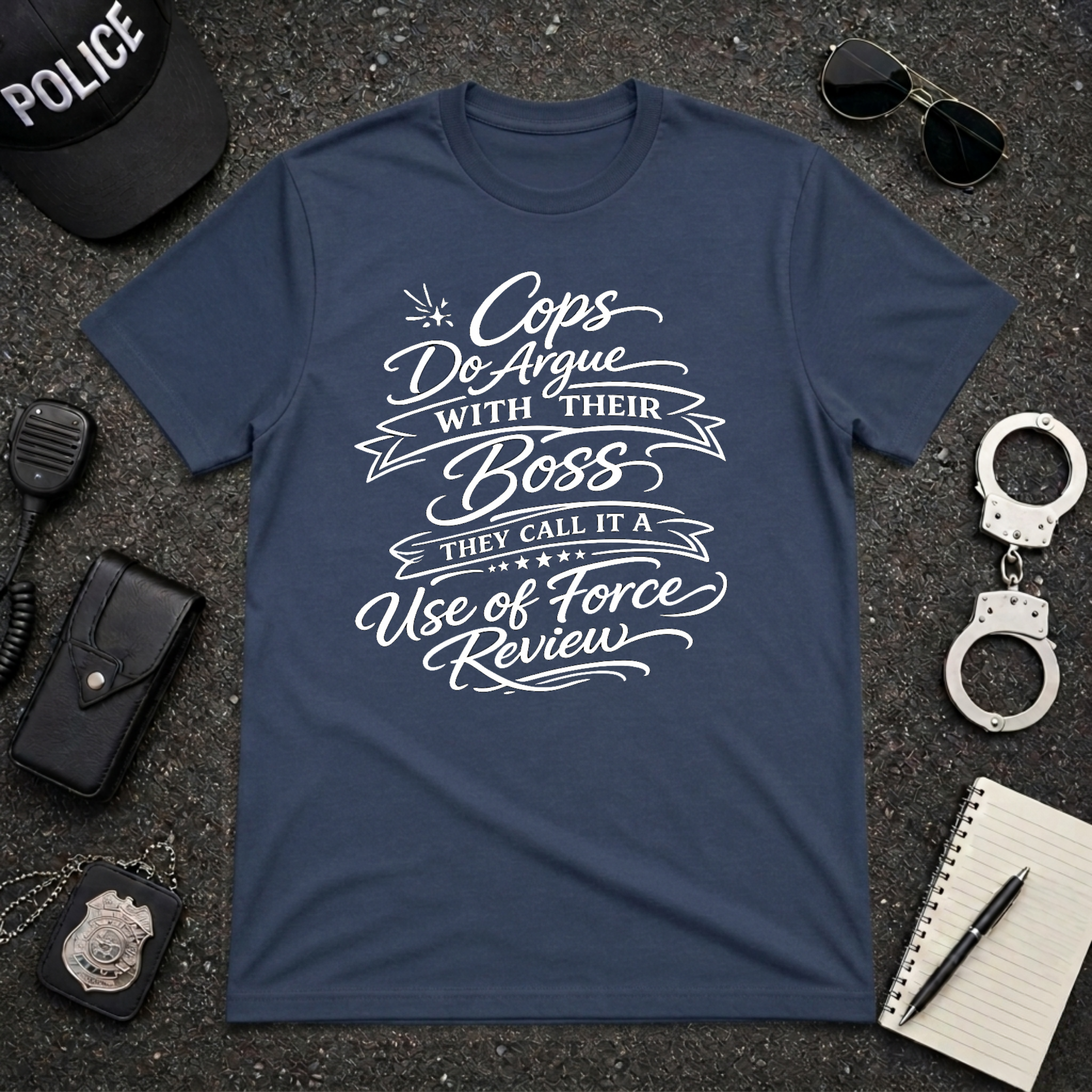 Cops Do Cardio | Funny Police Shirt