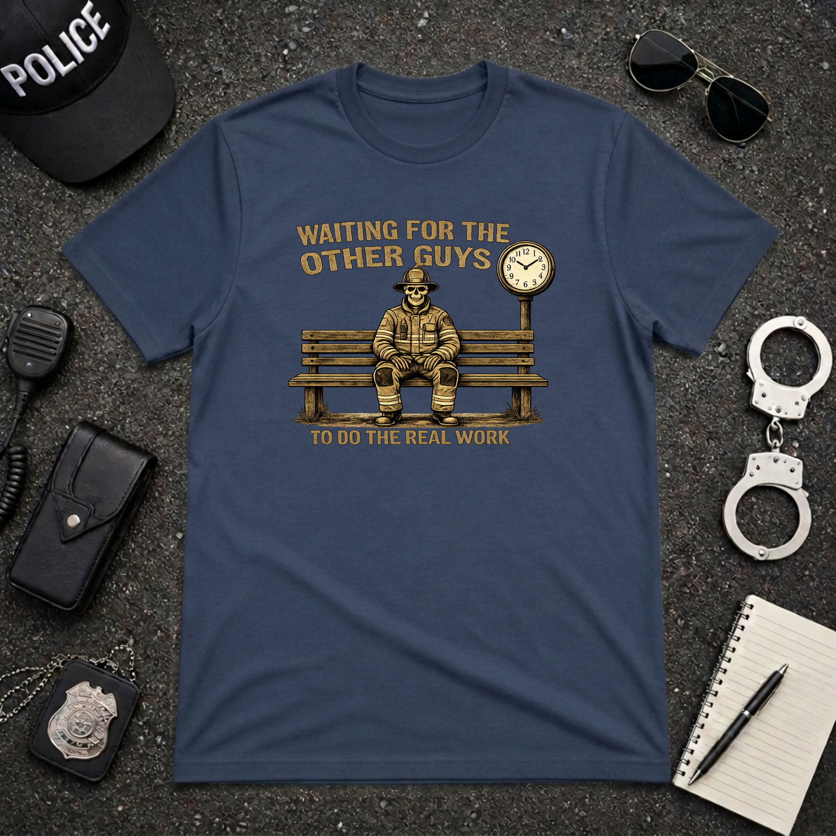Waiting For The Other Guys To Do The Real Work Tee