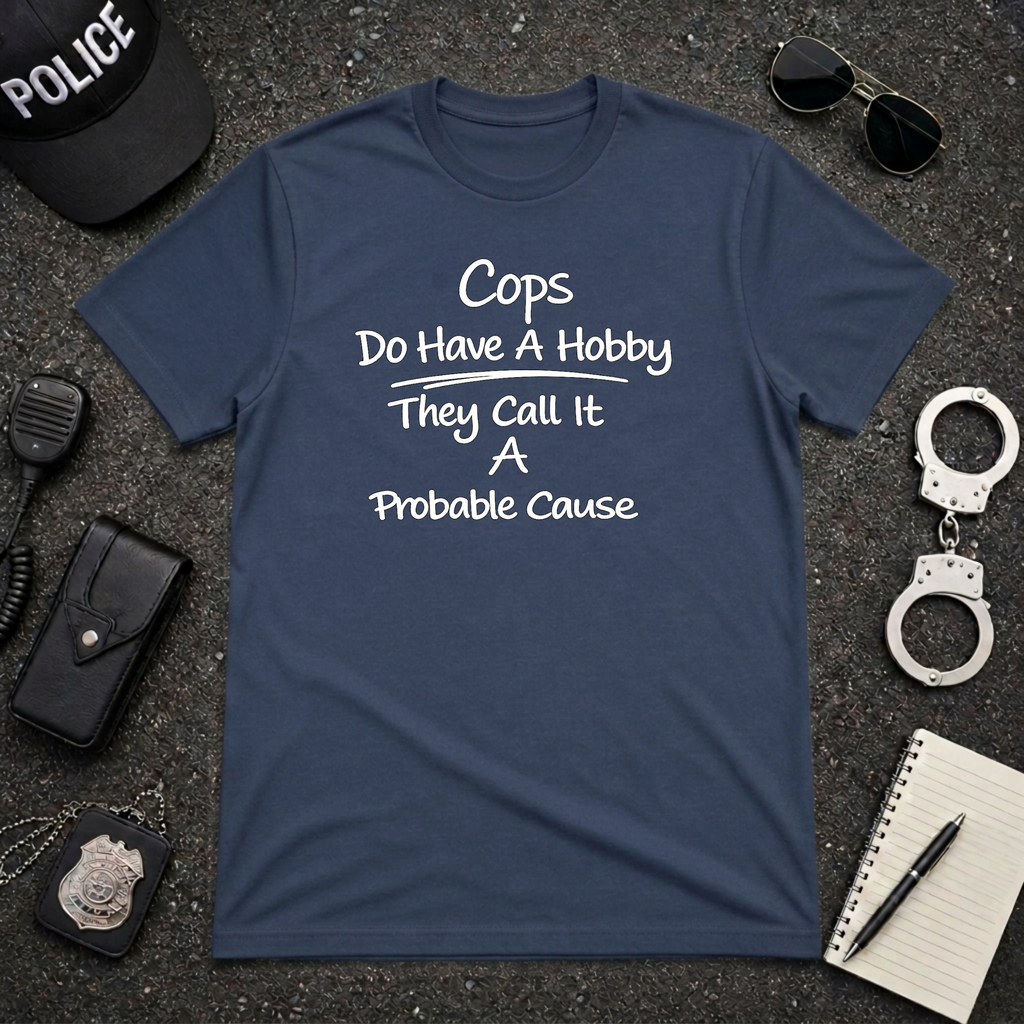 Cops Do Have a Hobby | Funny Police Shirt