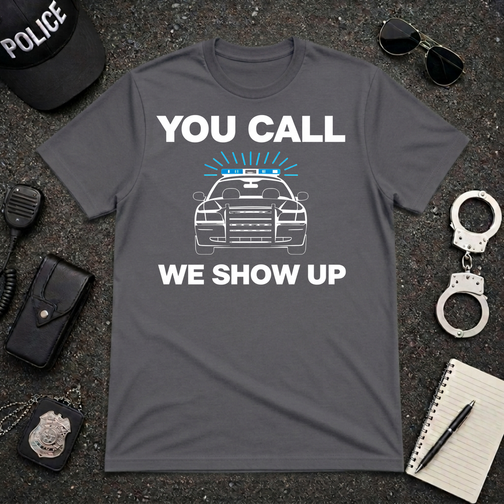 You Call We Show Up T-Shirt
