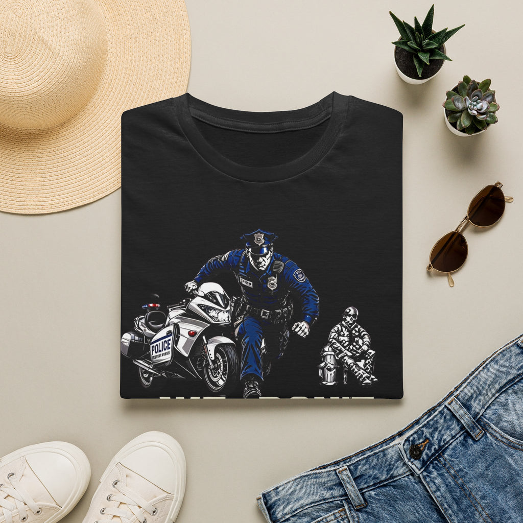 We Don't Wait Around We Move Now | Police Officer Pride Shirt