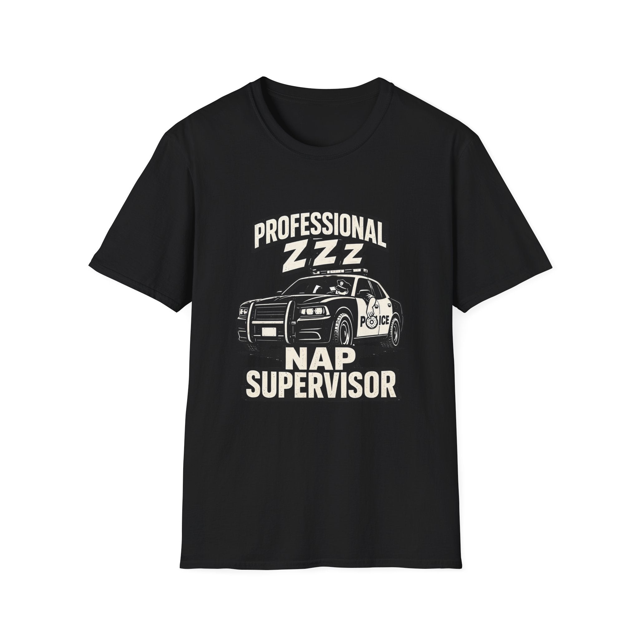 Professional Nap Supervisor | Funny Police Shirt
