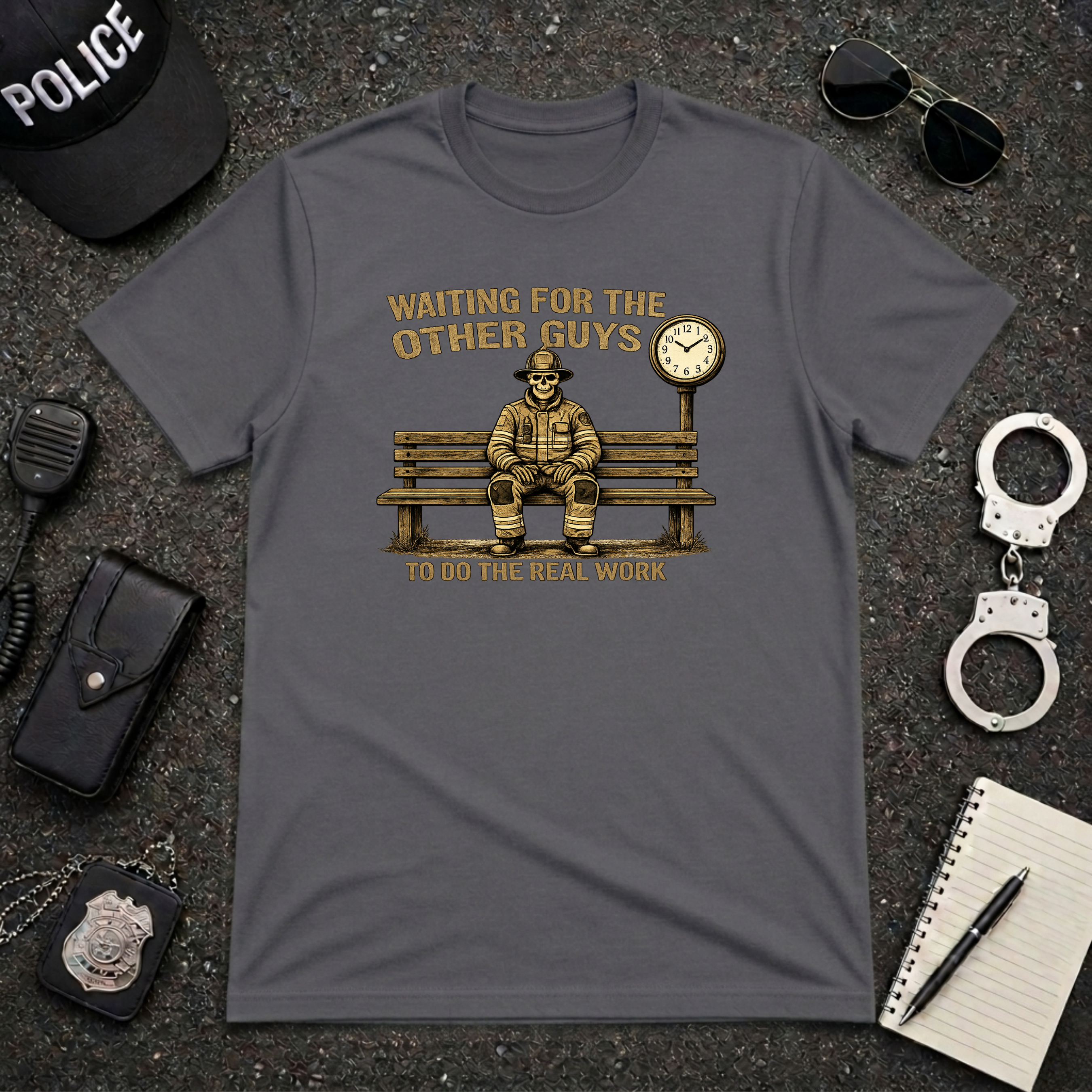 Waiting For The Other Guys To Do The Real Work Tee
