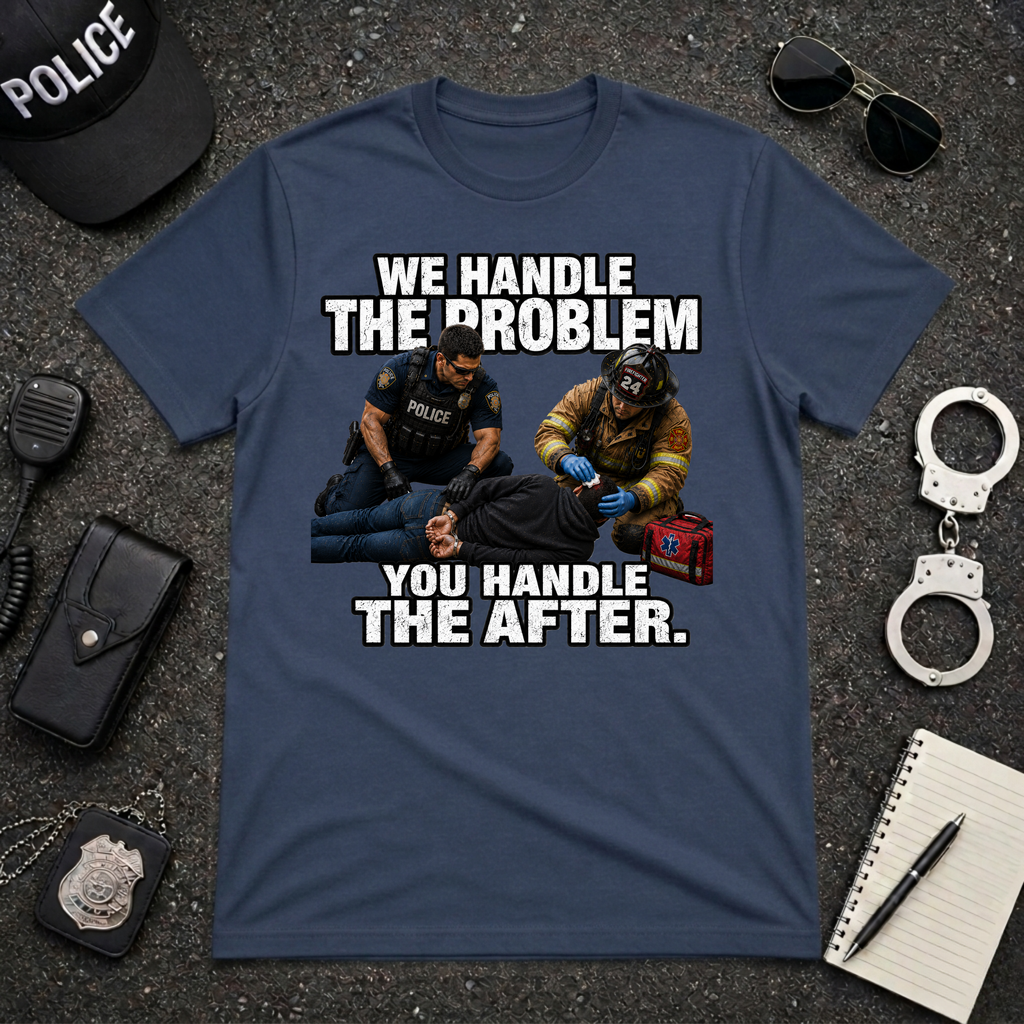 We Handle The Problem You Handle the After Tee