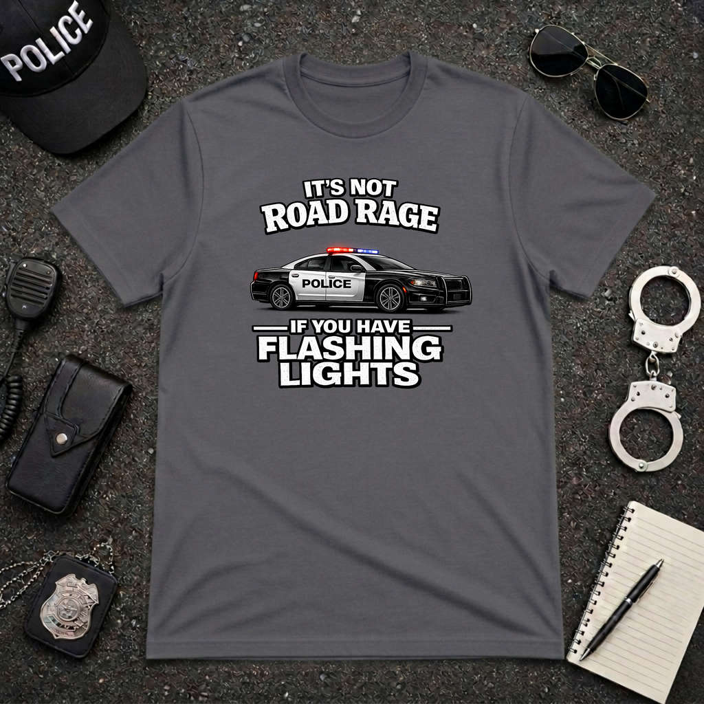 It's Not Road Rage If You Have Flashing Lights Tee