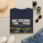 We Secure the Scene You Park in It | Funny Police vs Firefighter Shirt
