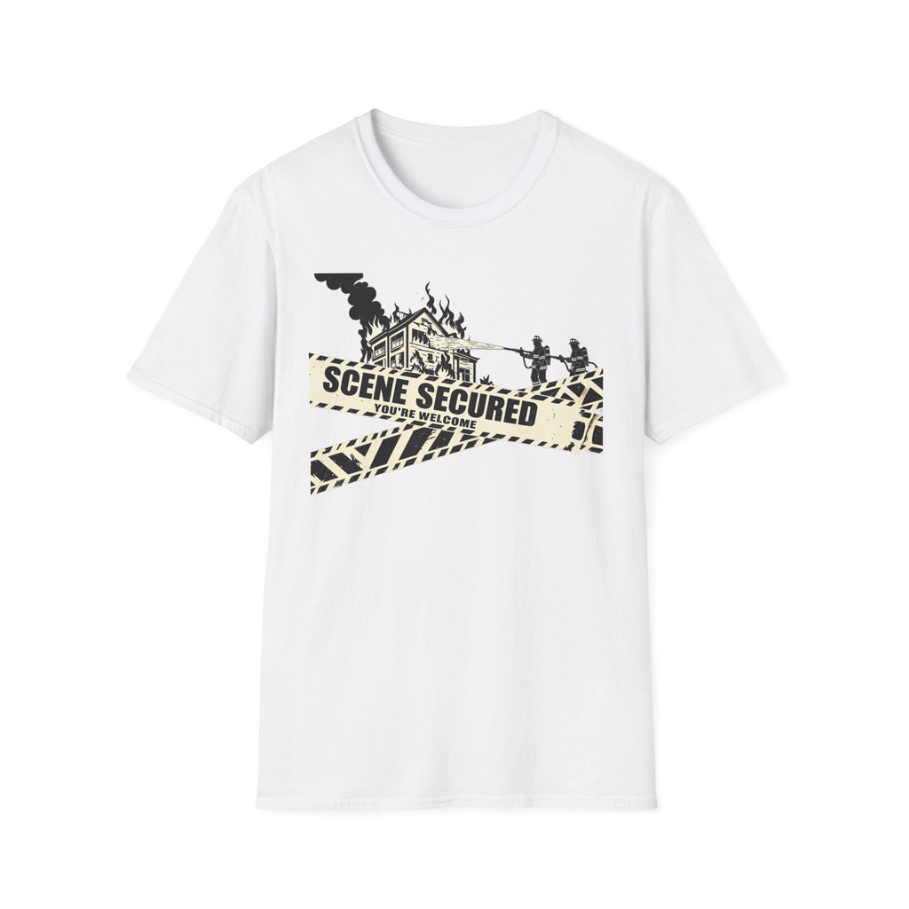 Scene Secured You're Welcome | Funny Police Officer Shirt