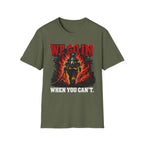 We Go In When You Can't | Firefighter Brotherhood Pride Shirt