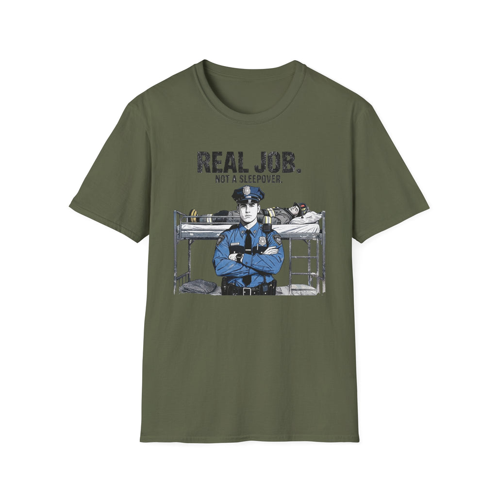Real Job Not A Sleepover 2 T-Shirt