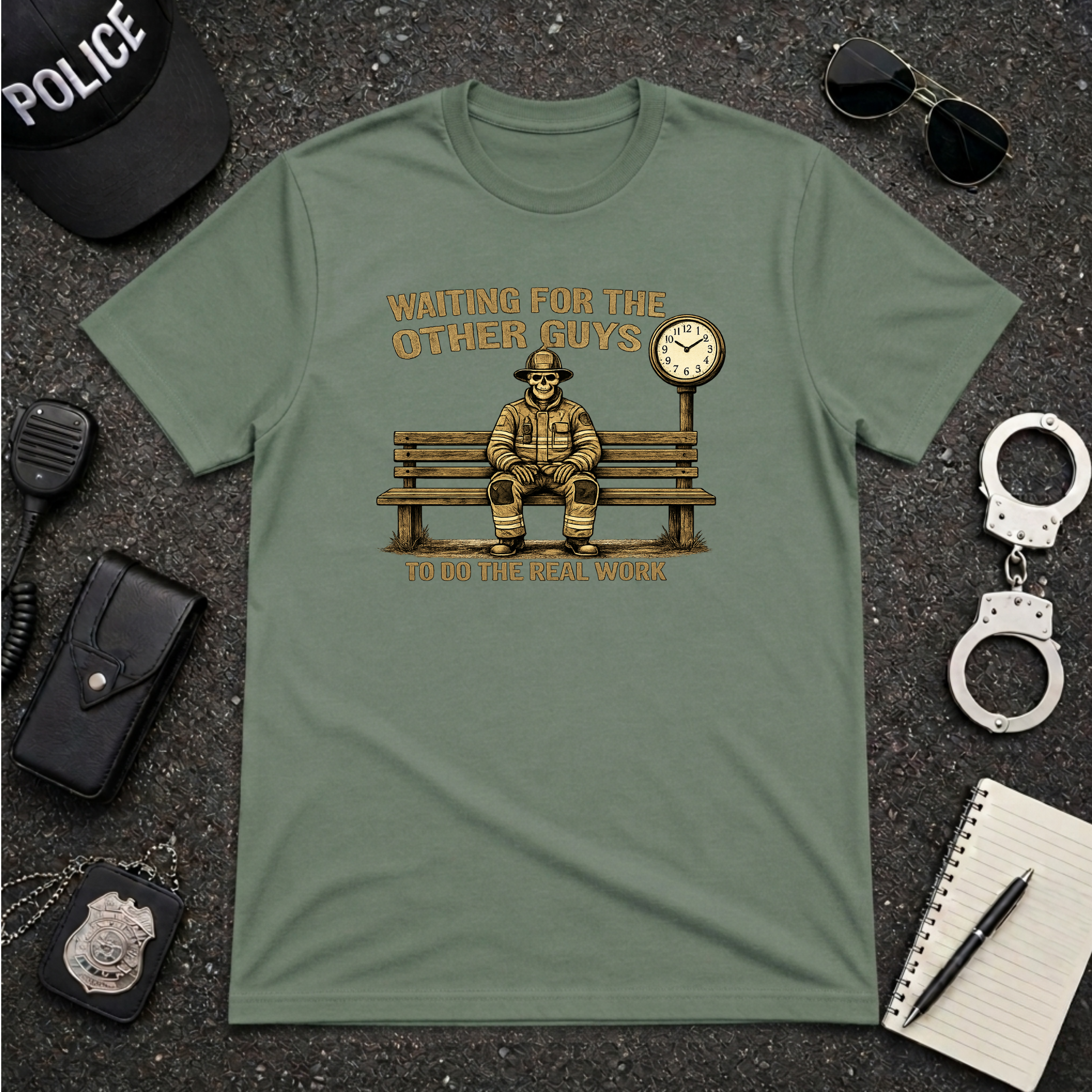 Waiting For The Other Guys To Do The Real Work Tee