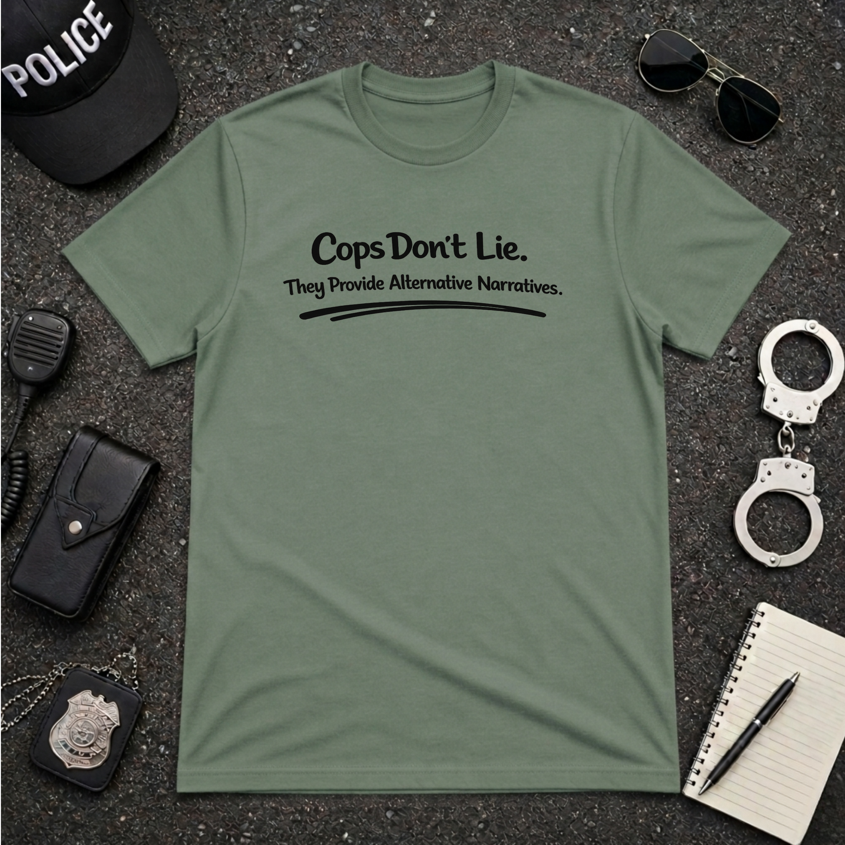 Cops Don't Lie | Funny Police Shirt