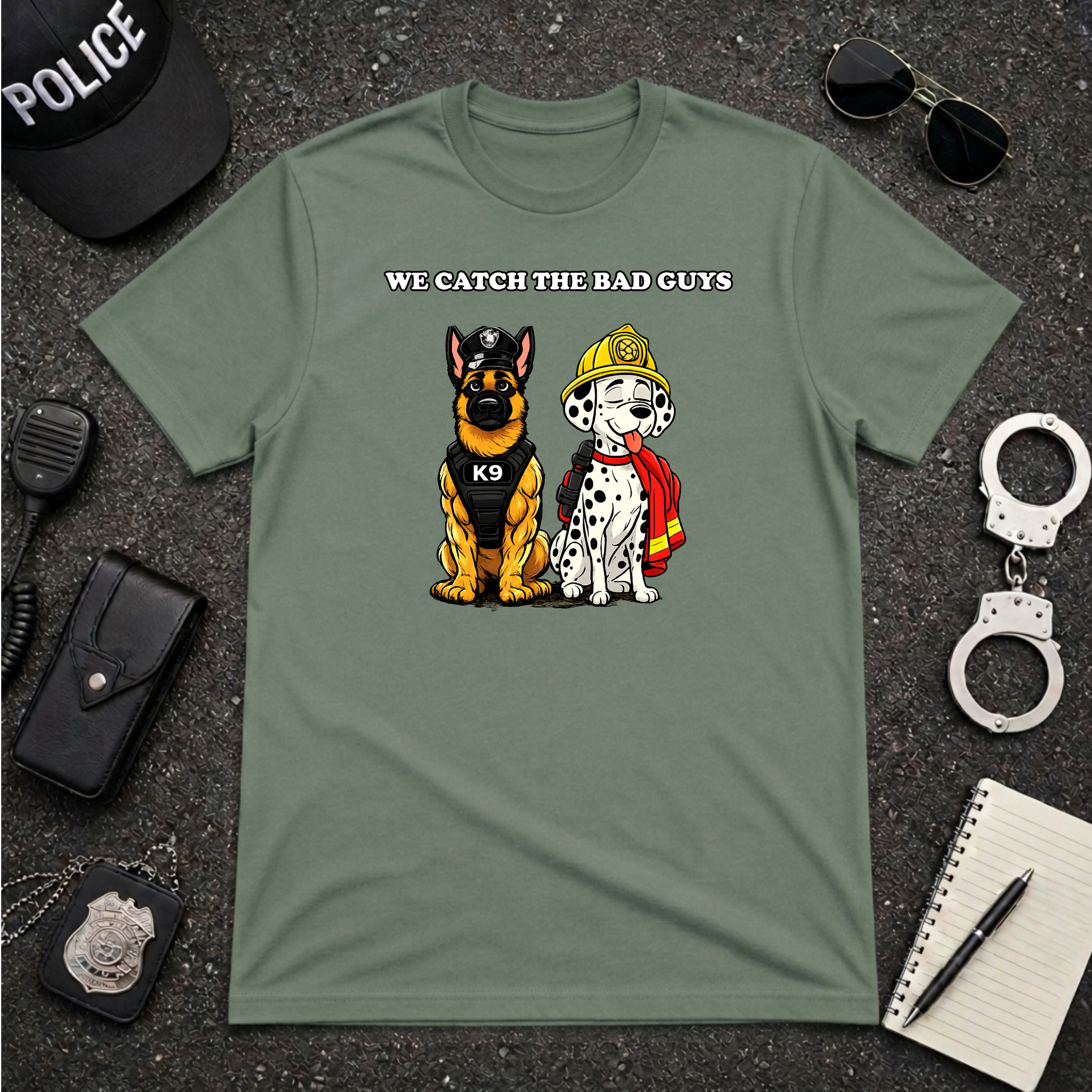 We Catch The Bad Guys Tee