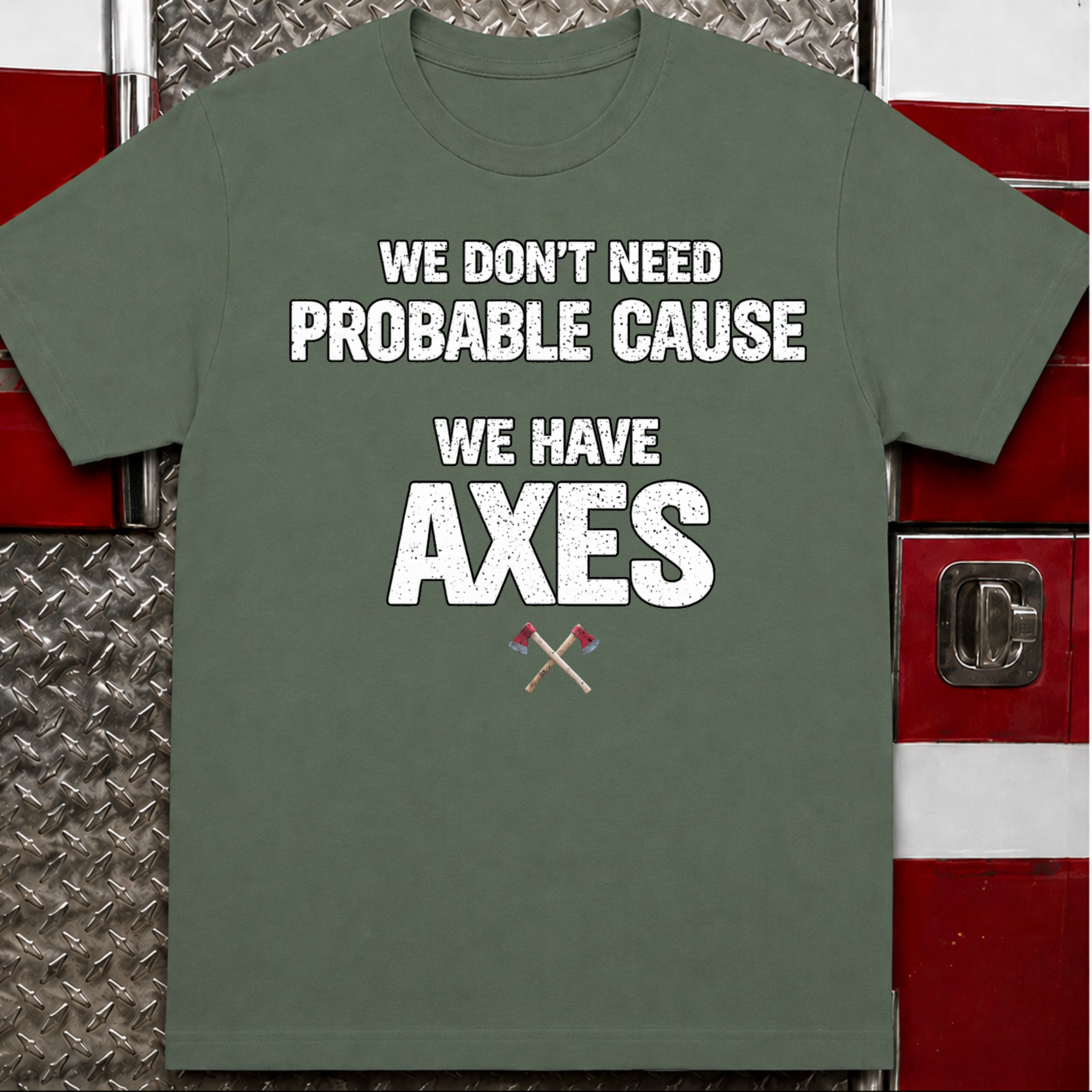Cops Write Reports Firefighters Write History Tee
