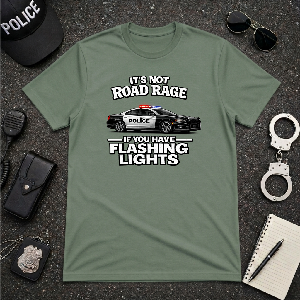 It's Not Road Rage If You Have Flashing Lights Tee