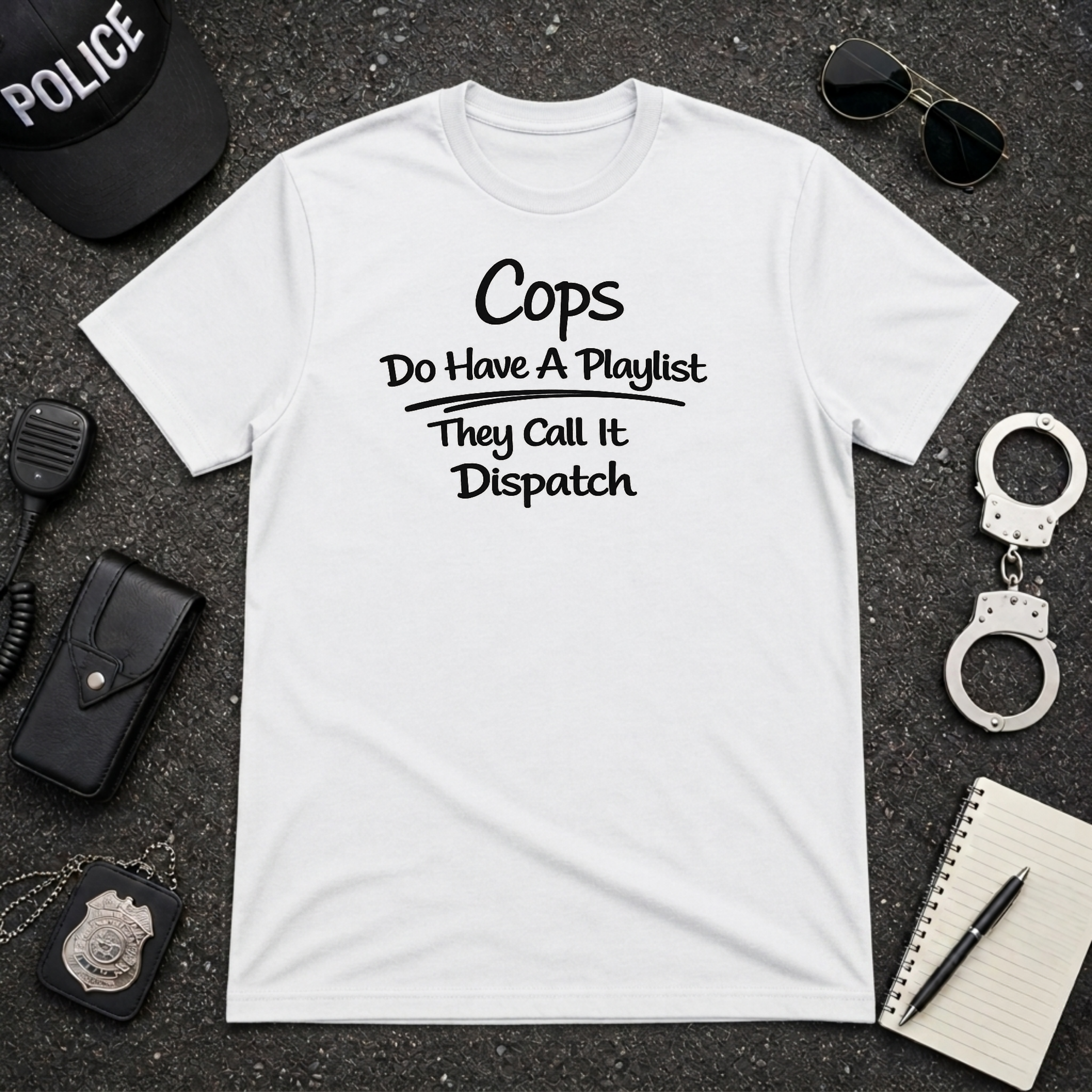 Cops Do Have A Playlist | Funny Police Shirt