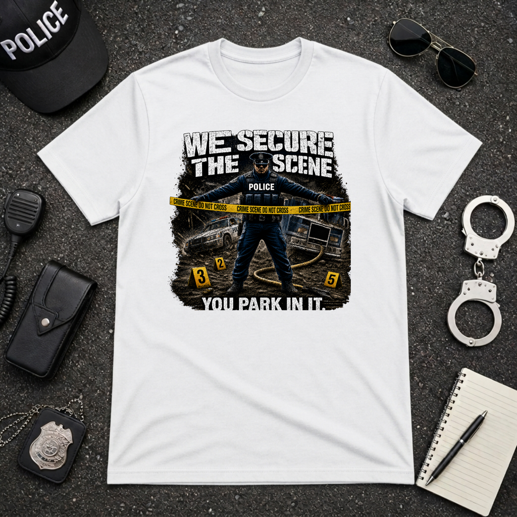 We Secure the Scene You Park in It Tee