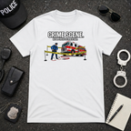 Crime Scene Not A Firehouse Driveway | Funny Police vs Firefighter Shirt