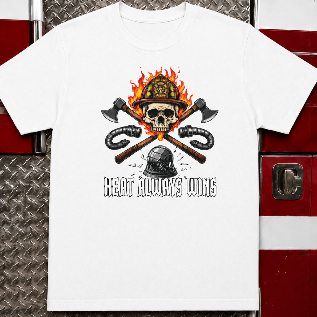 Heat Always Wins | Firefighter Pride Shirt