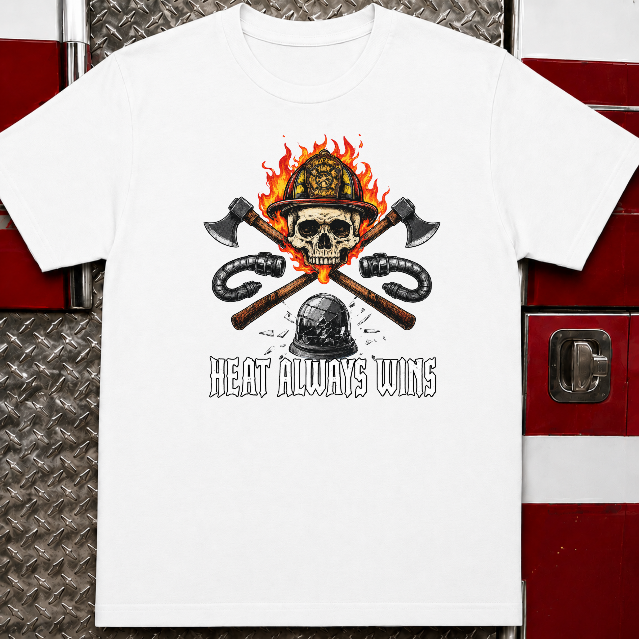 Heat Always Wins | Firefighter Pride Shirt