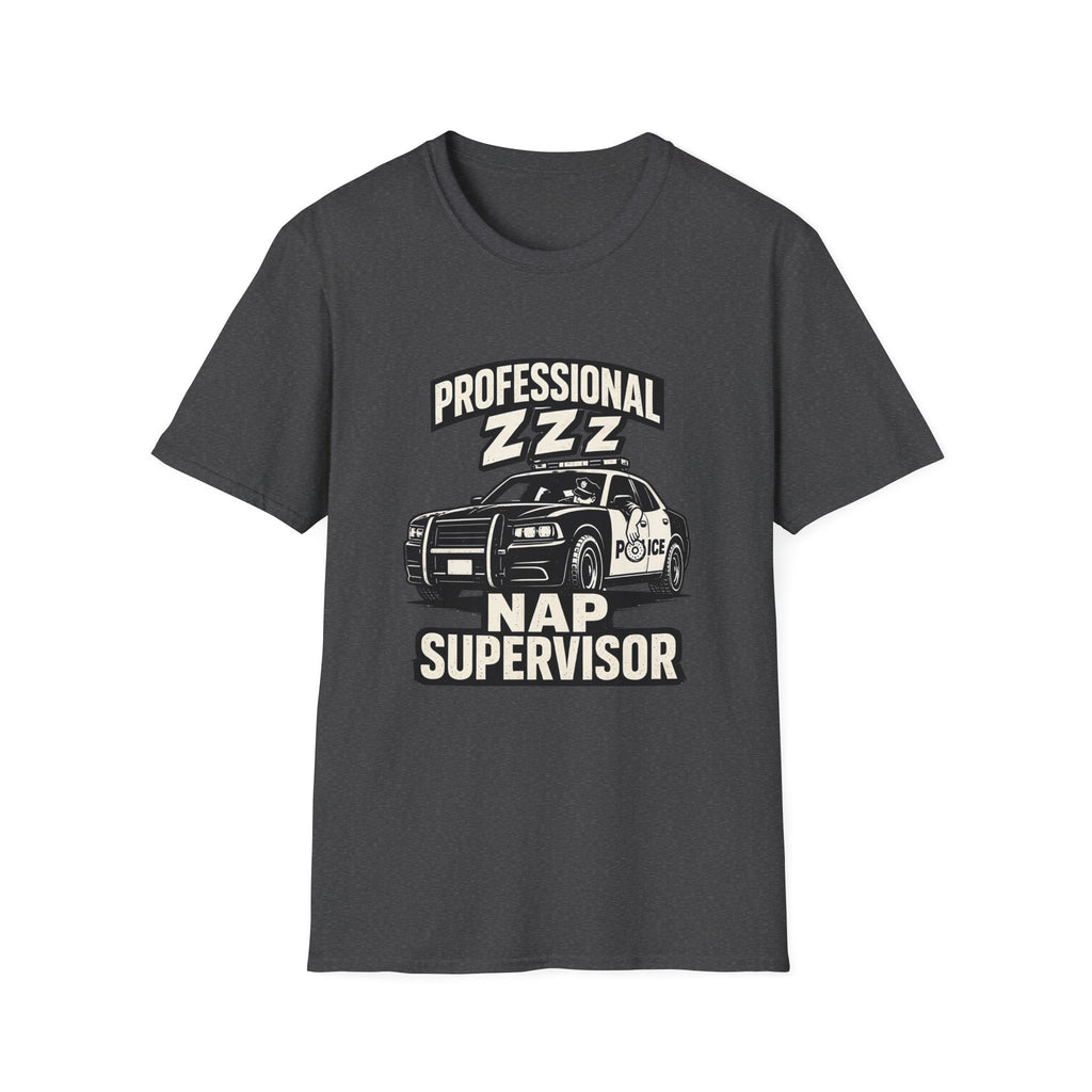 Professional Nap Supervisor | Funny Police Shirt