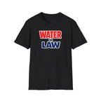 Water Over Law | Funny Firefighter vs Police Shirt