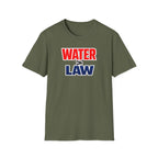 Water Over Law | Funny Firefighter vs Police Shirt