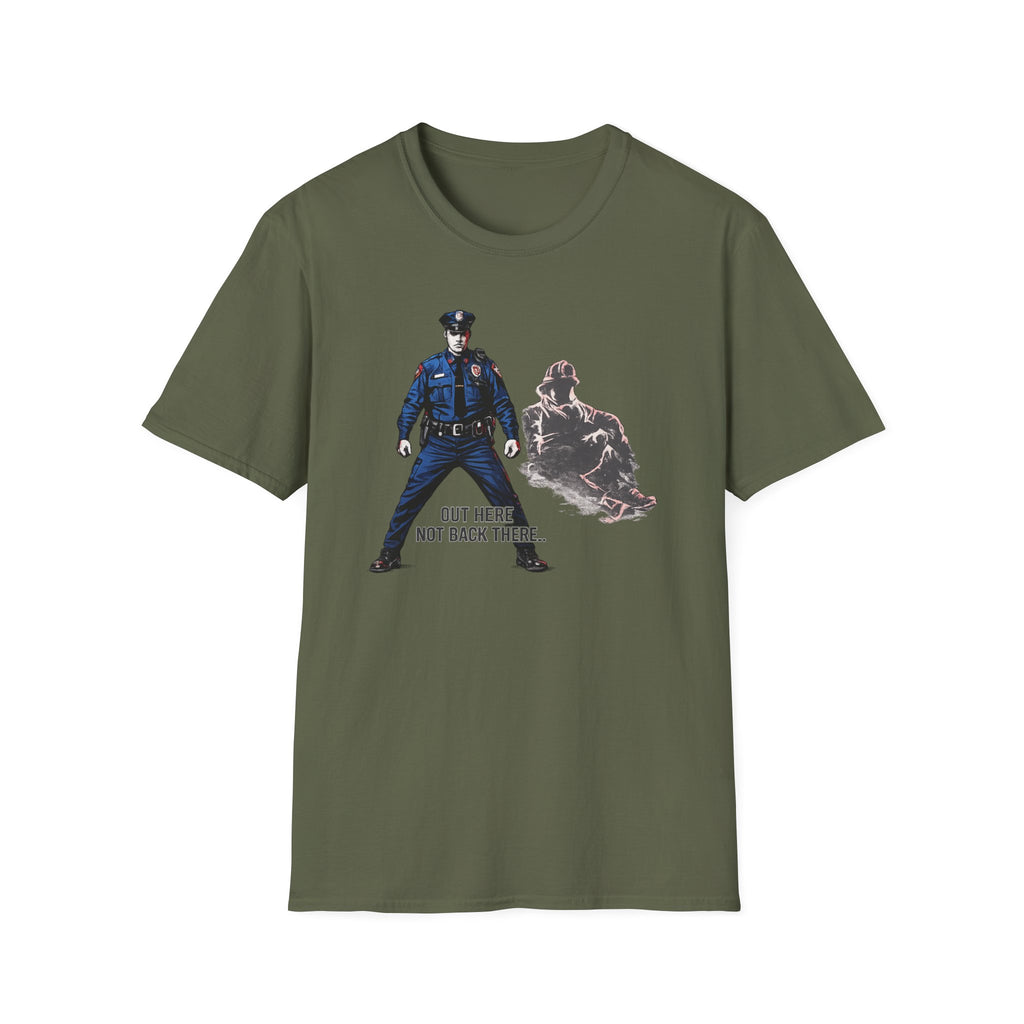 Out Here Not Back There | Police Officer Pride Shirt